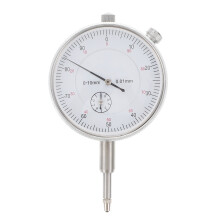 Mechaniczny Przyrząd Zegarowy Sondujący 0-10 Mm (Srebrny)