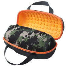 Hard Travel Case for JBL Xtreme 4 Portable Stereo Bluetooth Speaker Orange Lined Carrying Case Xtreme4 Compatible