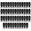 50pcs Durable Plastic Hunting Arrow Tail Covers Protective Caps 8