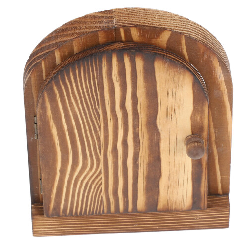 Fairy Door Capa Autoadesiva De Madeira Para