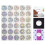 5 Folhas De Adesivos Scratch Off Para Artesanato E Festas 5
