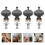 4 Pcs Tarraxas Para Ukulele E Guitarra Com Botão De Afinação 4