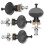 4 Pcs Tarraxas Para Ukulele E Guitarra Com Botão De Afinação 10
