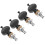 4 Pcs Tarraxas Para Ukulele E Guitarra Com Botão De Afinação 7