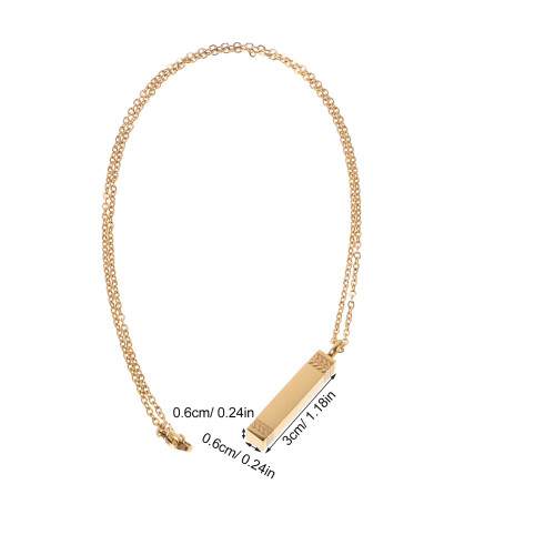 Colar Urna De Cremacão Para Cinzas E De Animais De Estimação 2