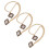 3Pcs Broche Com Corrente: De Gravata E 1
