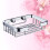 Porte- Acier Mural Argent Pour Salle De Bain 7