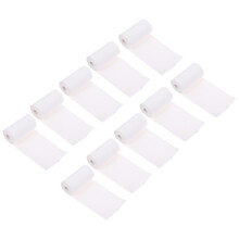 10 Rolos Papel Térmico Para Caixa Registradora E Pos Branco