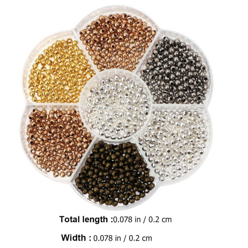 2800 Pcs Diy Espaçador Cobre 1