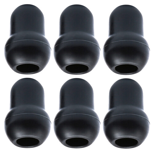 6 Ponteiras Universais Para Estetoscópio Com Espuma De Silicone
