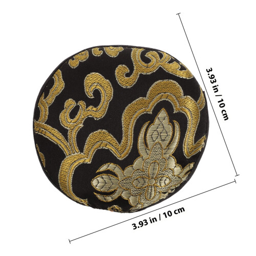 Tigela De Som Buddha Com Almofada Para Decoração De 1