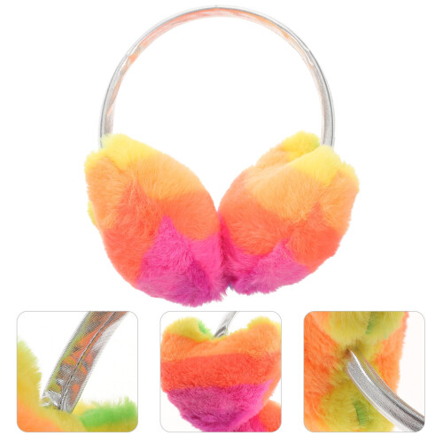 Muff De Pelúcia Aquecido Com Protetores Auriculares 2
