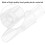 Cabeça De Flauta Transparente Para Saxofone Soprano 10