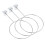 3Pcs Suporte Armazenamento Bolas 1