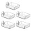 5Pcs Dispositivo De Para Com Ventosa 4