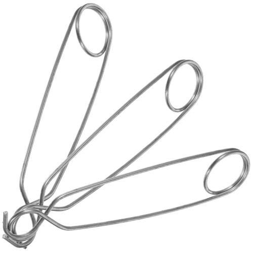 3 Peças - Para , De Mandíbula, Gancho Aço 2