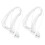 2Pcs Cordão De Extensão Para De , Led (Plugue Cn) 8