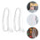 2Pcs Cordão De Extensão Para De , Led (Plugue Cn) 5