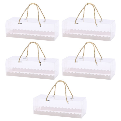 5 Unidades Transparentes Para Cookies E Cupcakes 1