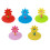 5 Unidades Tampa Silicone Vedação 8