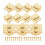 30 Pcs Ferrolho De Para E De 11