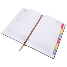 English Notebook Planner 2024 Monthly Daily Bloco Escritório