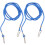 2 Unidades Mitten Clips Alças Com Cordão Para Pescoço 10
