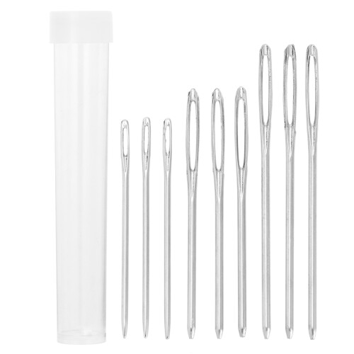 9 Peças De Aço Para Tricô E , 5,3 Cm / 6 Cm / 7 Cm