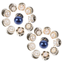 20 Unidades Botões De Com E Broches Decorativos