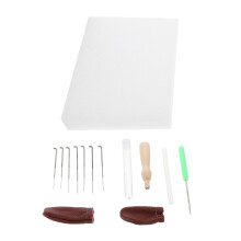 Conjunto De Para Fieltro Com Perfuradora