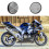 10 Unidades Refletor Redondo Universal Para Motocicleta Scooter E 4