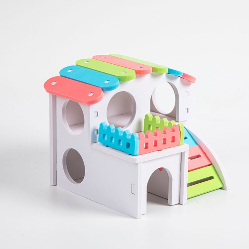 Casa De Para Hamster Pequeno Abrigo Para Animais 2