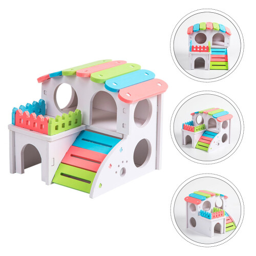 Casa De Para Hamster Pequeno Abrigo Para Animais 1