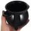 Mini Black Ceramic Cauldron Halloween Candy Holder Decor 4