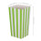 40Pcs Gröna Randiga Popcornhinkar – Pappersbehållare För , 3