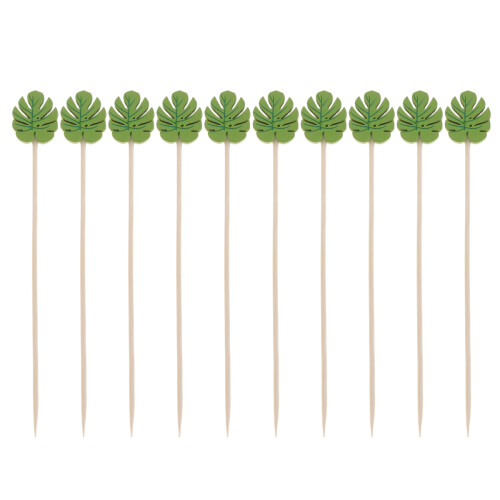 100Pcs Engångs Trätandpetare För Mat, , Cocktail, Fest