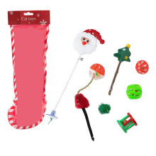Ensemble de jouets de noël respectueux-Non. 1 jouet pour chat
