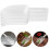 8Pcs Mini Scoops Clear Food Serving Scoop 9