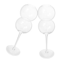 2St Glas Cocktailskålar, Drycksglas, Kallvattenglas, Rödvinskoppar