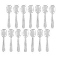 100Pcs Party Dessertskedar Portabla Tårtbestick
