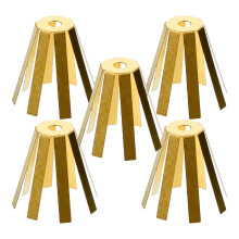 5Pcs Golfoktupus Shims Mässing Golfshaft Adapter Mellanplatta
