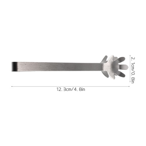 4St Isklämmor I Rostfritt Med Tecknad Handflata Design 1