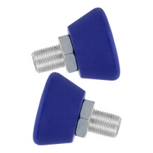 2Pcs Roller Skate Tåstopp Skridskobromsbricka Utbytes Tåstoppar