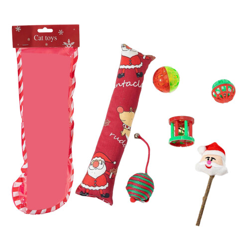 Ensemble de bâtons pour chats, jouet-Non. 6 jouets pour chats