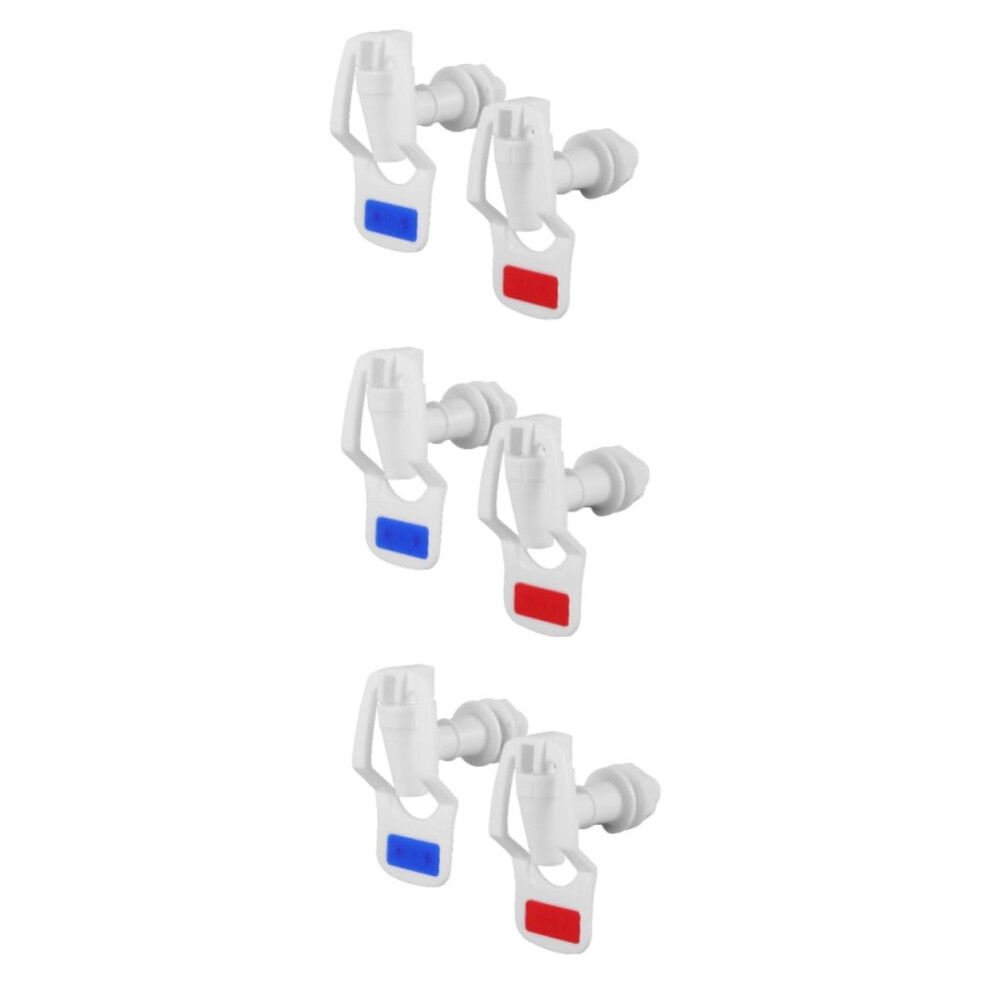 Car Mount Drinks Dispenser Taps 6-Pcs Set Replacement Car Faucet Tap Drinking Fountain For 3 9067246457242