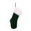 Sac cadeau de bas de noël 17 pouces, bas tricotés avec-Vert 1