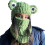 Gebreide muts Dames Wintermuts Wollen muts Leuke cosplay-kikker 1