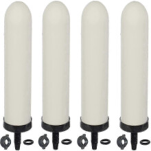 (As show, One size) 4Pcs Replacement Ceramic Water Filter Compatible With Water Filtration System