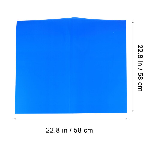 Blaues Wasserfestes Geschenkpapier Verpackung 1