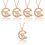 5 Cartoon Konijn Hanger Legering Ketting 6